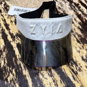 ZYIA White Coronado Reflective Visor